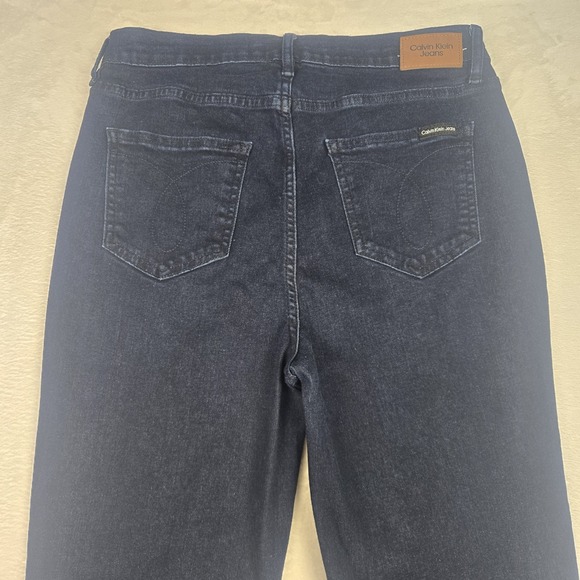 Calvin Klein Jeans Womens 10 Dark Wash Blue Jeans High Rise Skinny Jeans‎ Denim - Picture 10 of 12